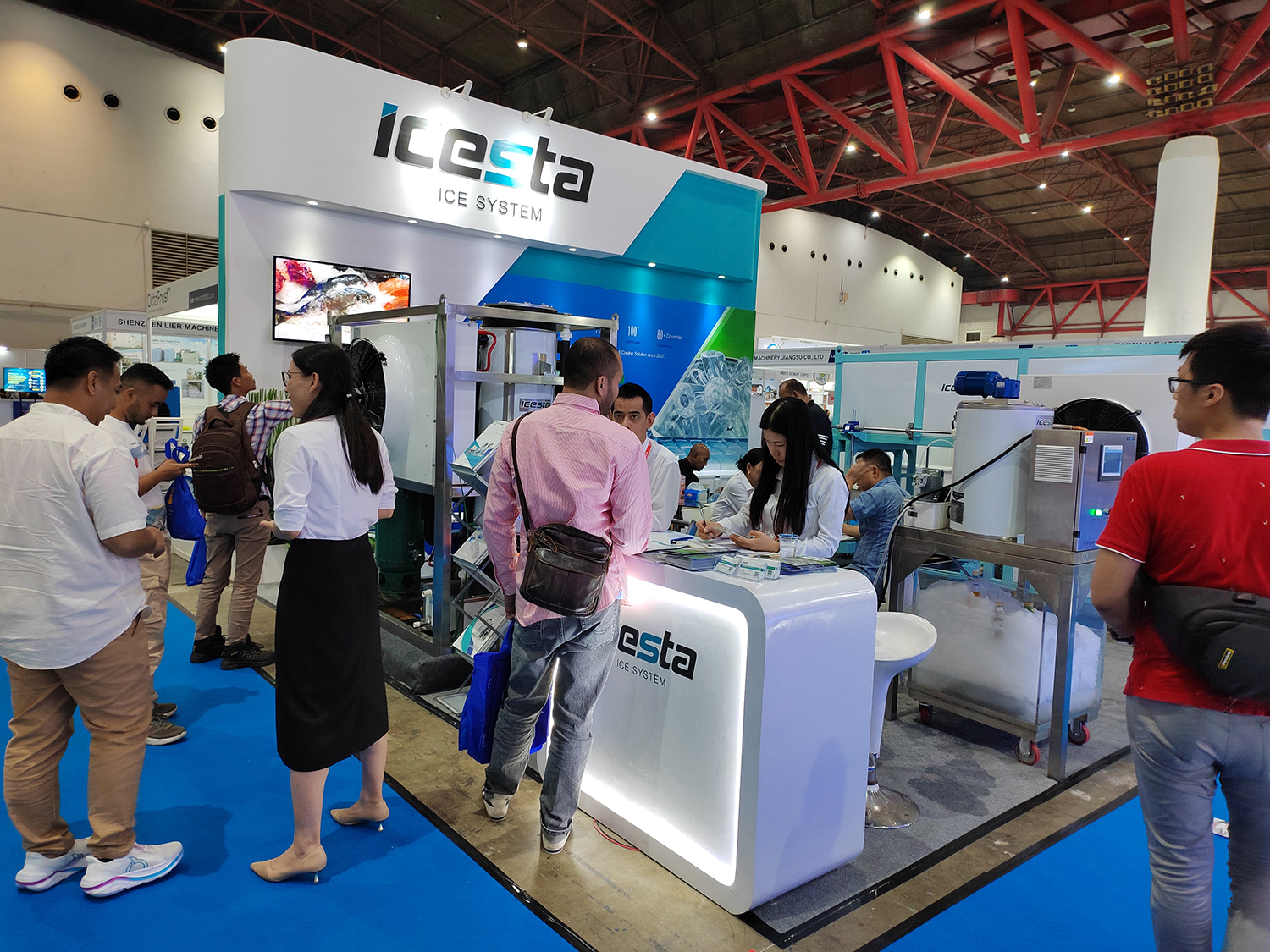 The ICESTA Team Successfully Participated in The IISM & Indonesia Cold Chain Expo 2024 From 8th May To 11th May