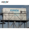 ICESTA customized automatic high productivity Long Service Life industrial containerized ice flake machine $30000