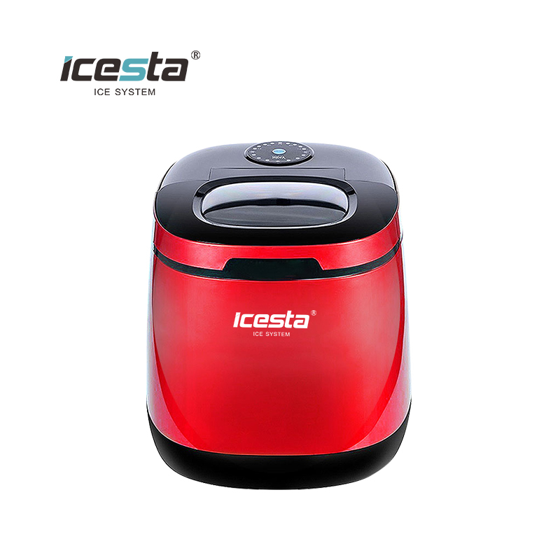 Wholesale ICESTA mini household countertop quick automatic portable bullet ice maker machine US$90-$99