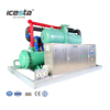 Icesta automatic High reliable Industrial Water Chiller with Long Service Life 60m³/h Water Cooled Screw Chiller for Fishery Hatchery / Food Processing Industry