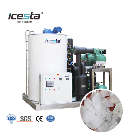 Industrial 15 Ton Per Day Flake Ice Machine