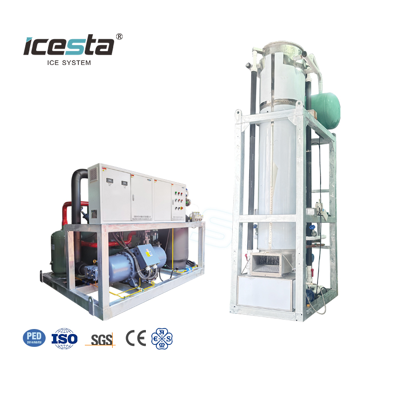 ICESTA 10-25 Ton Industrial Tube Ice Machine