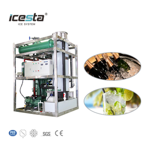 ICESTA 10 Ton Industrial Air-Cooled Tube Ice Machine