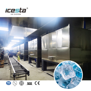 5 Ton Ice Cube Machine Automatic Industrial Block Ice Cube Maker Making Machine