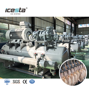ICEST Ammonia Refrigeration Compressor Unit High Efficiency Compressor Cooling System for Ice Machine And Cold Room