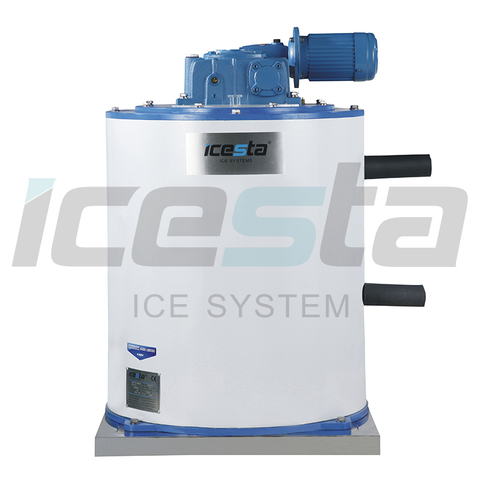 Icesta 2 Ton Water Cooling Ice Flake Ice Machine Evaporator for Ammonia Ice Plant