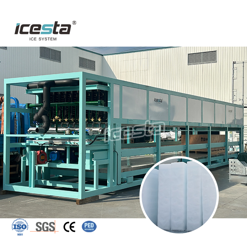 ICESTA 10-50 Ton Containerized Block Ice Making Machine