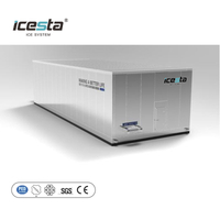 ICESTA Industrial Single Spiral Freezer para sa Seafood, Bagong Disenyo, Madaling Operasyon, Awtomatiko