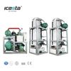 Icesta Automatic Edible Solid Ice Tube Maker Stainless Steel High Productivity Long Service Life 60 Ton Ice Tube Machine