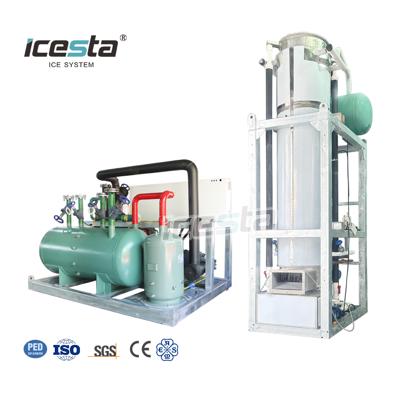 ICESTA Customized energy-saving High Productivity Long Service Life 20 Ton industrial tube ice machine $59000