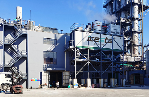 Containerized Flake ice plant with Automatic ice storage & Delivery & Weighing System (All-In-One) 
