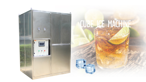 Cube ice Machine water cooling High Productivity 1Ton/Day Hot Product Customized in ICESTA $8000-$12000