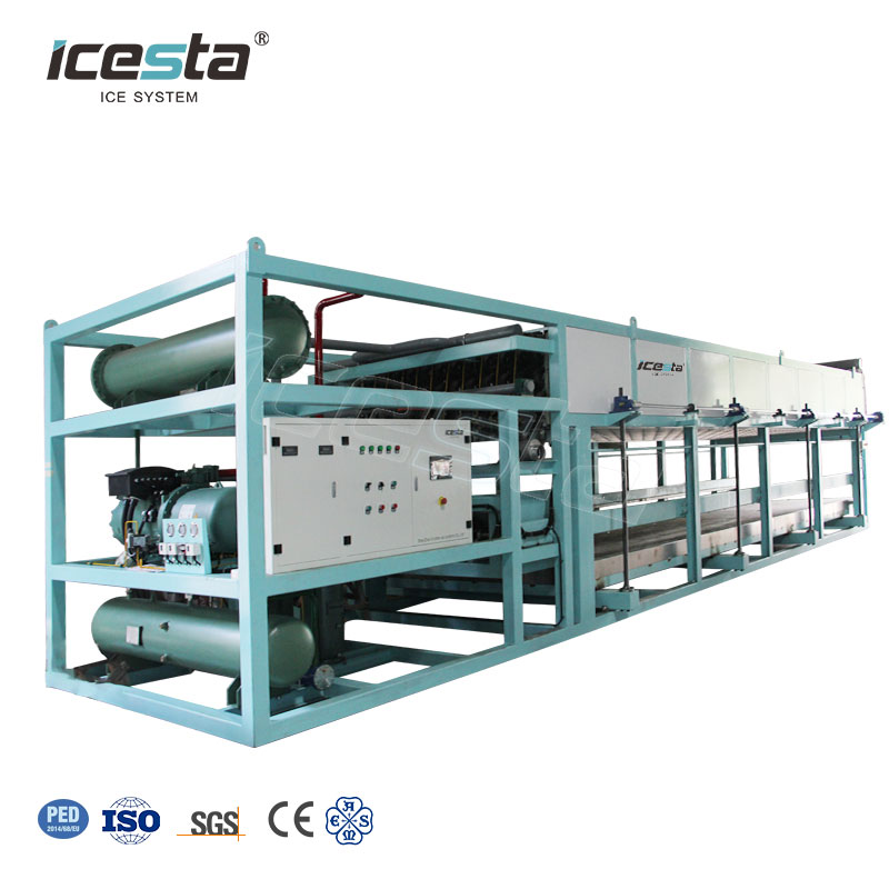 Icesta 10 30 50 Tons Container Block Ice Machine with Cold Room Mobile Plant $46000 -