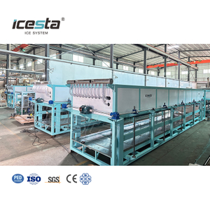 Ice block making machine industrial with 120t (30t X3+15t X2) Water Cooling Water Defrost 35kg/70kg per piece For ice factory $450000 -