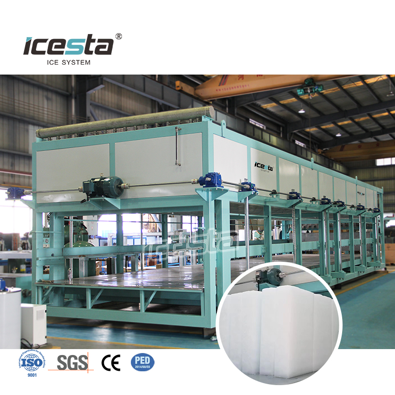 ICESTA 20-30 Ton Direct-cooling Block Ice Making Machine