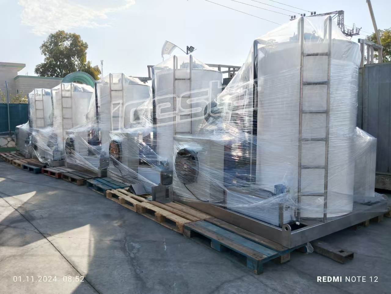 Israel Poultry Slaughtering Project: Application of 4 Sets of 15Ton Flake Ice Machines