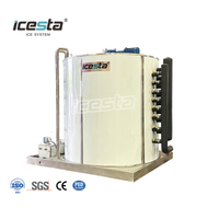 ICESTA 30 Ton Per Day Flake Ice Machine Evaporator