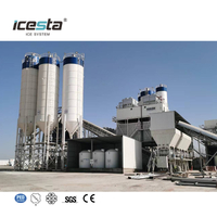 ICESTA customized automatic high productivity Long Service Life industrial containerized ice flake machine 