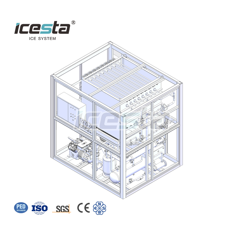 Icesta 5 Tons Plate Ice Machine for Seafood $25000 - $30000