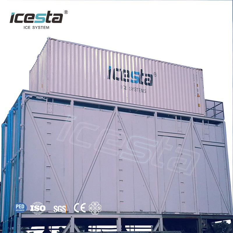 ICESTA Automatic High Productivity Long Service Life 40 Ton Containerized slurry ice system $160000-$170000