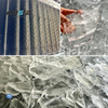 Industrial Container plate ice machine with 30t Evaporative cooling Stainless Steel Long Service Life For Concrete cooling