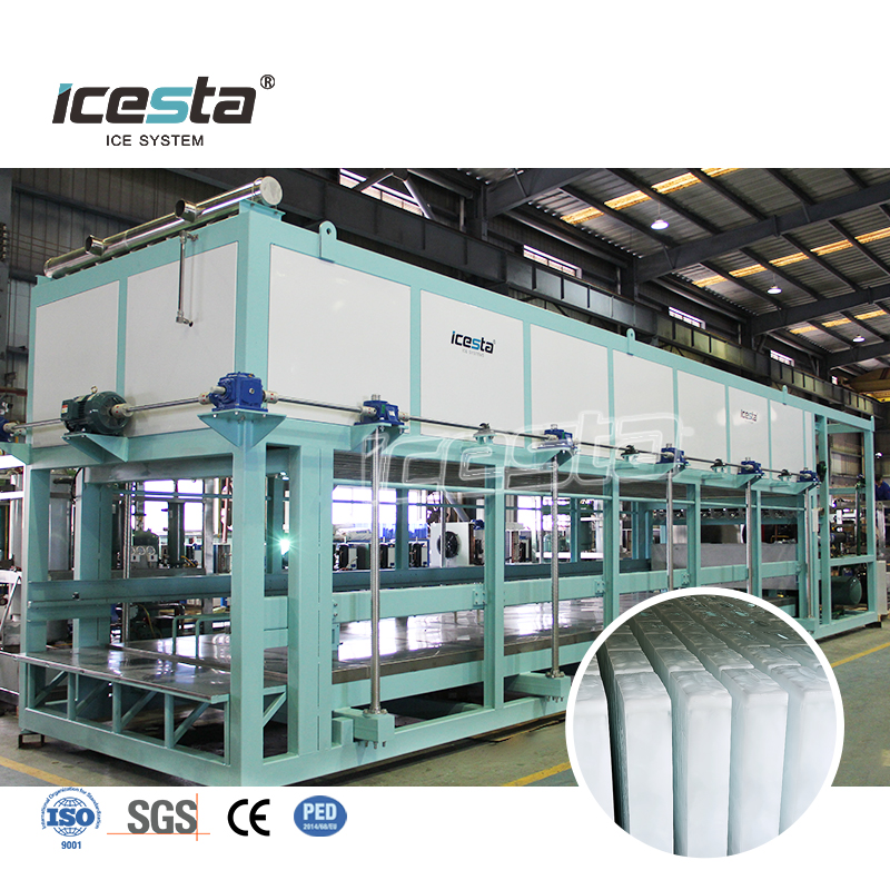 ICESTA 10-50 Ton Containerized Block Ice Making Machine