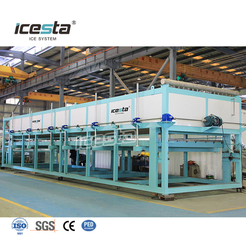 ICESTA 20-30 Ton Direct-cooling Block Ice Making Machine