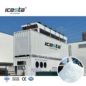 ICESTA All Weather Snow Making System with Bizter Compressor, 20/50/100 Ton Outdoor Snow Maker for Ski Resort