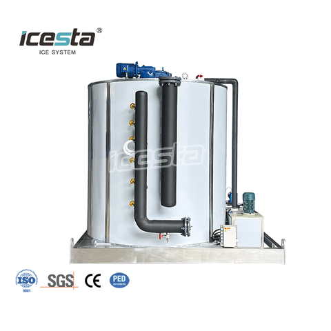 ICESTA CE Approved Flake Ice Drum Evaporator for Ammonia Ice Plant