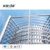 ICESTA Automatic iqf Spiral Freezer quick freezing machine Industrial Compact and Hygienic Self-stacking Spiral Freezer