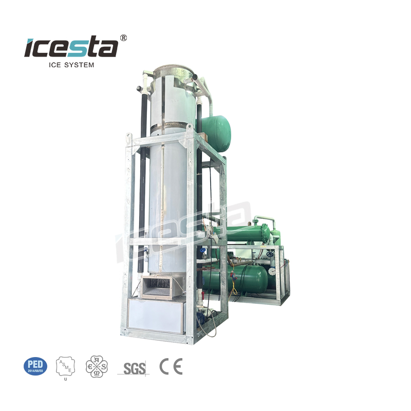 ICESTA 20 Ton Industrial Tube Ice Machine