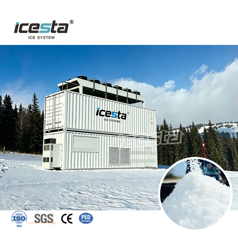Cost-Effective All Season Artificial Snow System From Professional Maker ICESTA