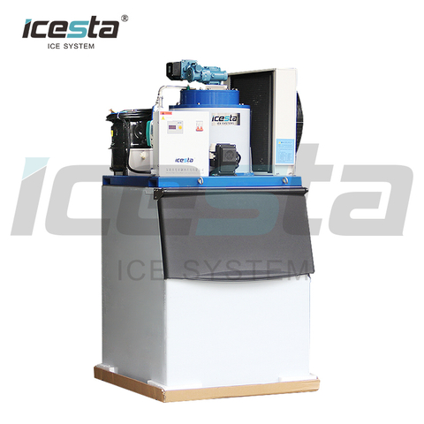Icesta Commercial 1.5t Flake Ice Machine 3 Ton flake ice machines