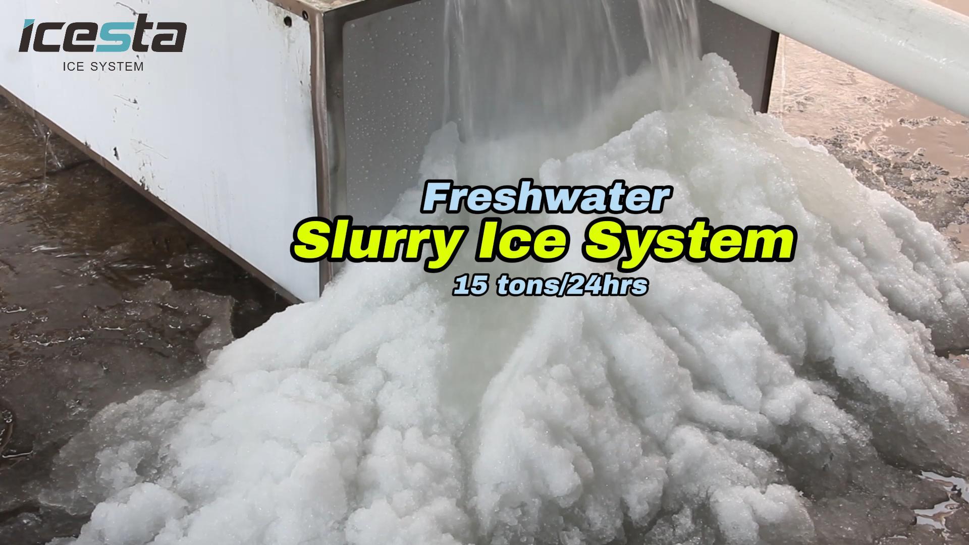 Freshwater Slurry Ice System - 15 tons/24hrs