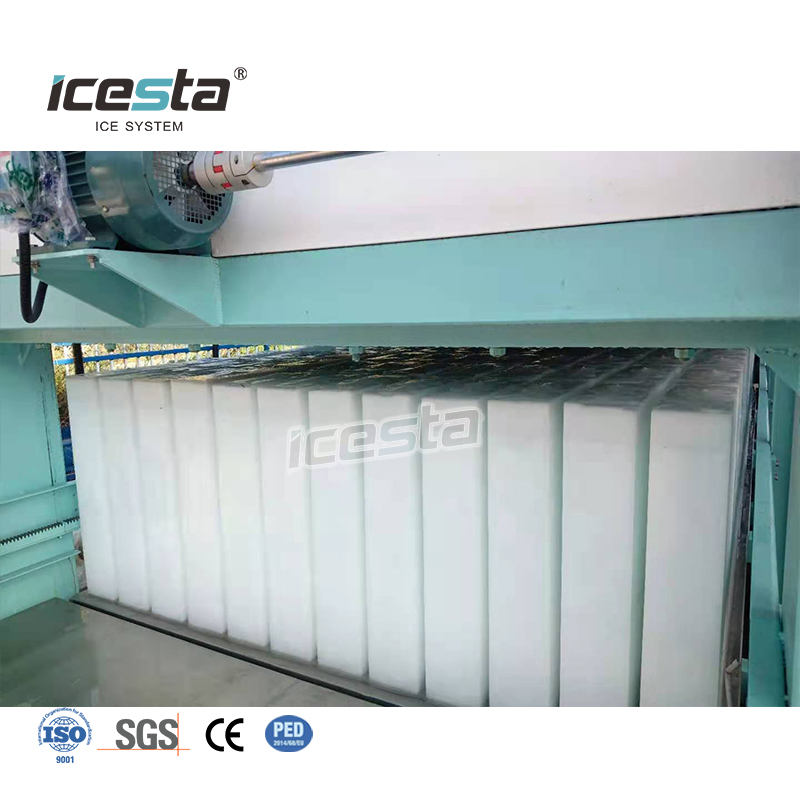 ICESTA 10-50 Ton Containerized Block Ice Making Machine