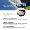 ICESTA All Weather Snow Making System with Bizter Compressor, 20/50/100 Ton Outdoor Snow Maker for Ski Resort