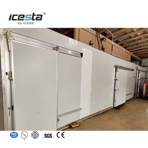 Stainless Steel Industrial Air Blast Freezer For Automic Chicken Beef Mutton Storage 