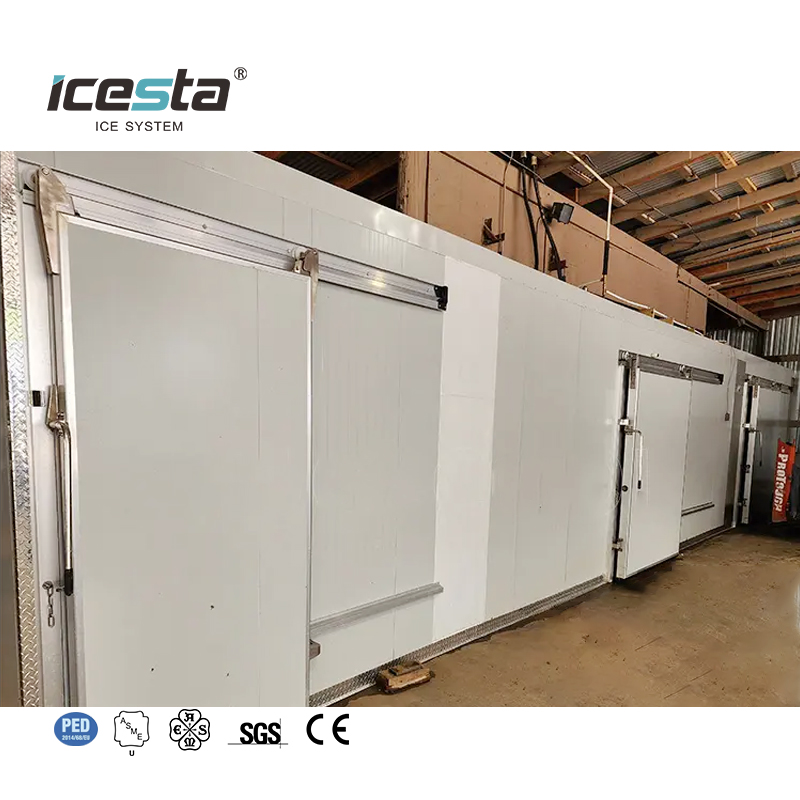 Stainless Steel Industrial Air Blast Freezer For Automic Chicken Beef Mutton Storage 