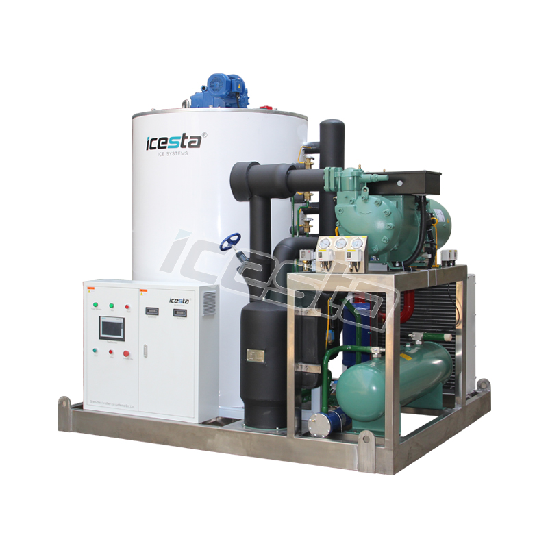 Industrial 15 Ton Per Day Flake Ice Machine