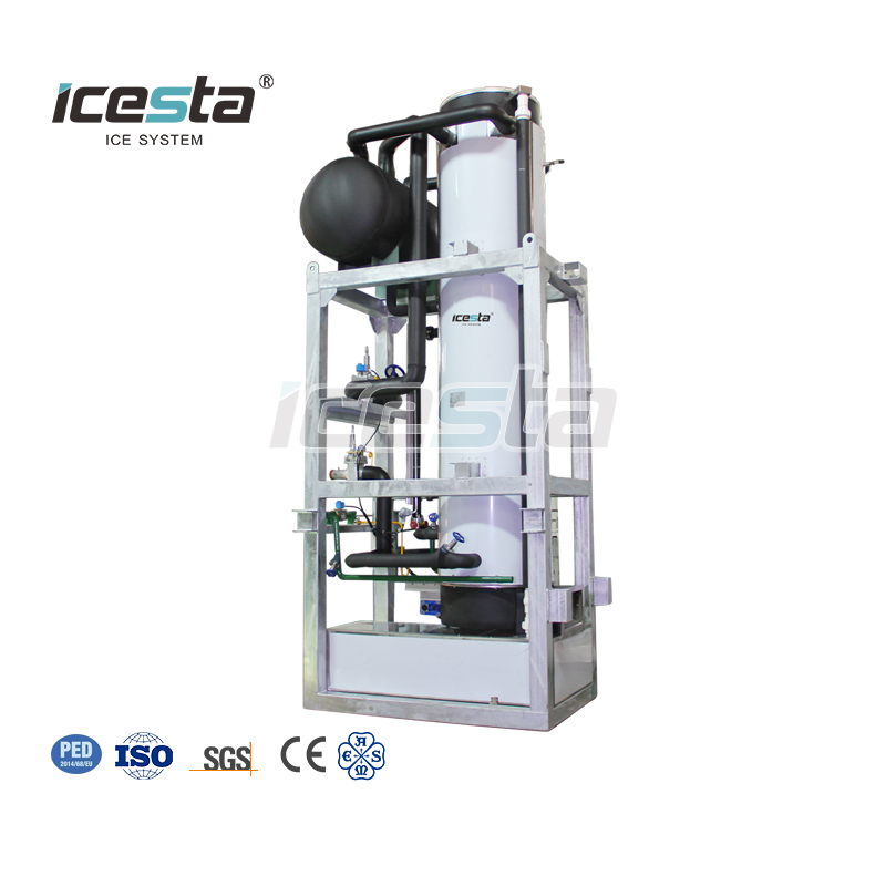 ICESTA Customized energy-saving High Productivity Long Service Life 20 Ton industrial tube ice machine $59000