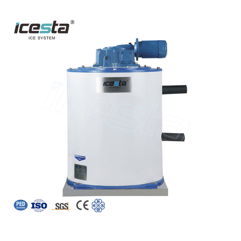 ICESTA 1 Ton Flake Ice Evaporator for Flake Ice Machine