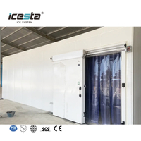 Stainless Steel Industrial Air Blast Freezer For Automic Chicken Beef Mutton Storage 