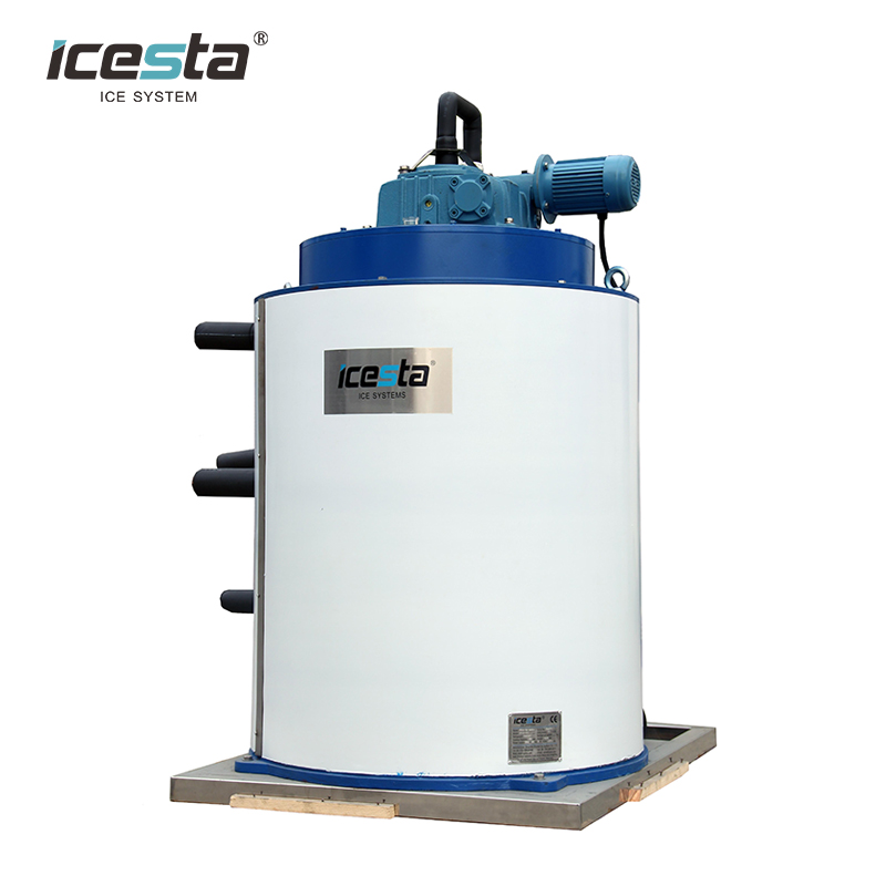 Icesta 2Ton/day 2000kg Flake Ice Evaporator For Fishery Fish Fresh Food Cooling $3000 - $4000