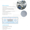 ICESTA Factory Price Low Consumption High Efficiency Iqf Machine Beef Fish Automatic Industrial Double Spiral Belt Freezer