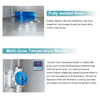 Industrial Single Spirals Freezer Machine, ICESTA Manufacturer, High Capacity, High Efficiency, Automatic, Low Temperature
