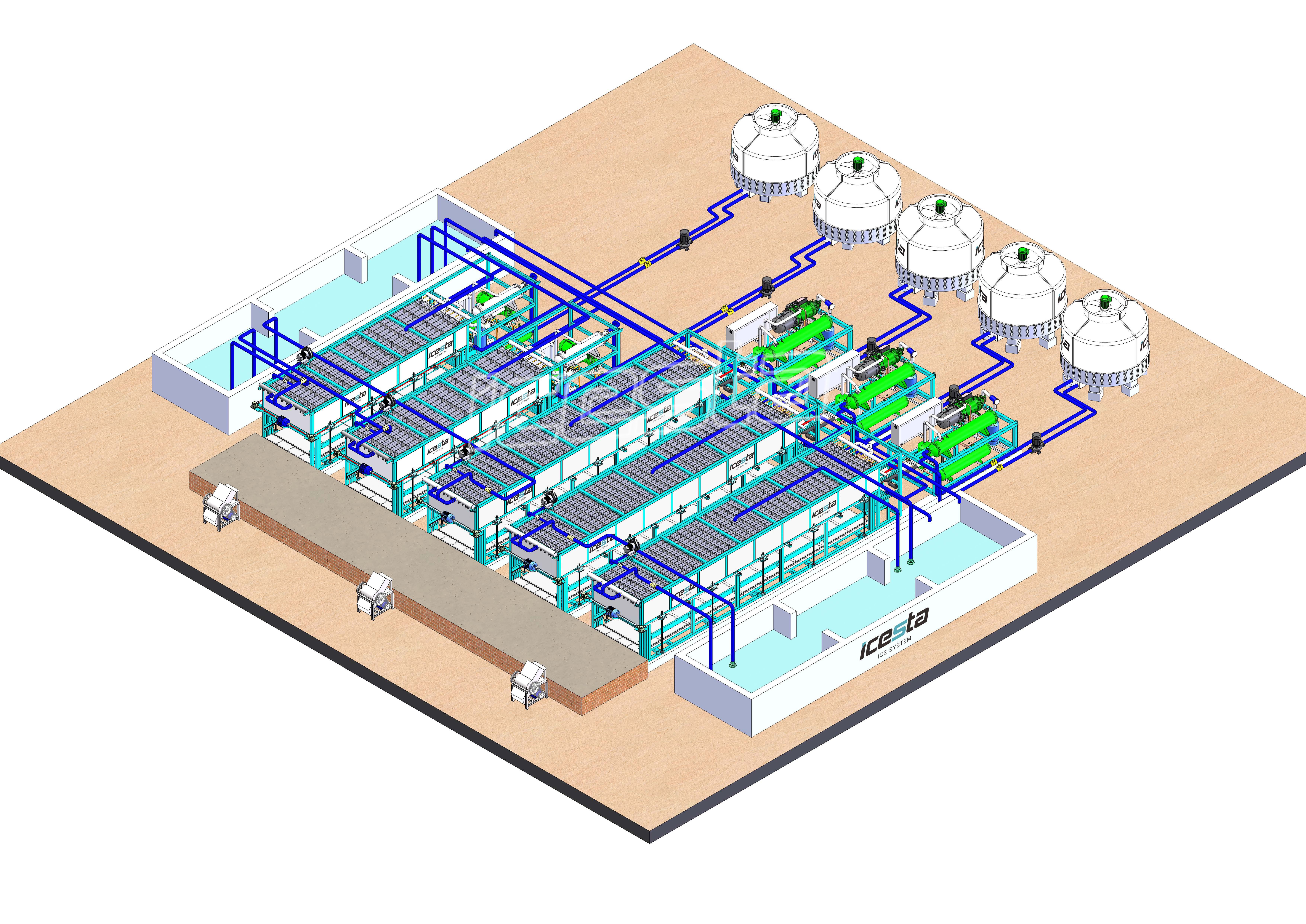 ICESTA Supports Yemen Fisheries with Successful Delivery of 120T Direct Cooling Ice Plant To Hodeidah