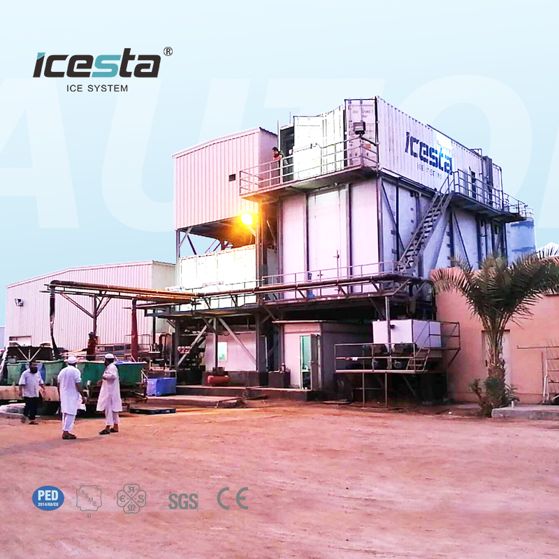 ICESTA Automatic High Productivity Long Service Life 40 Ton Containerized slurry ice system $160000-$170000